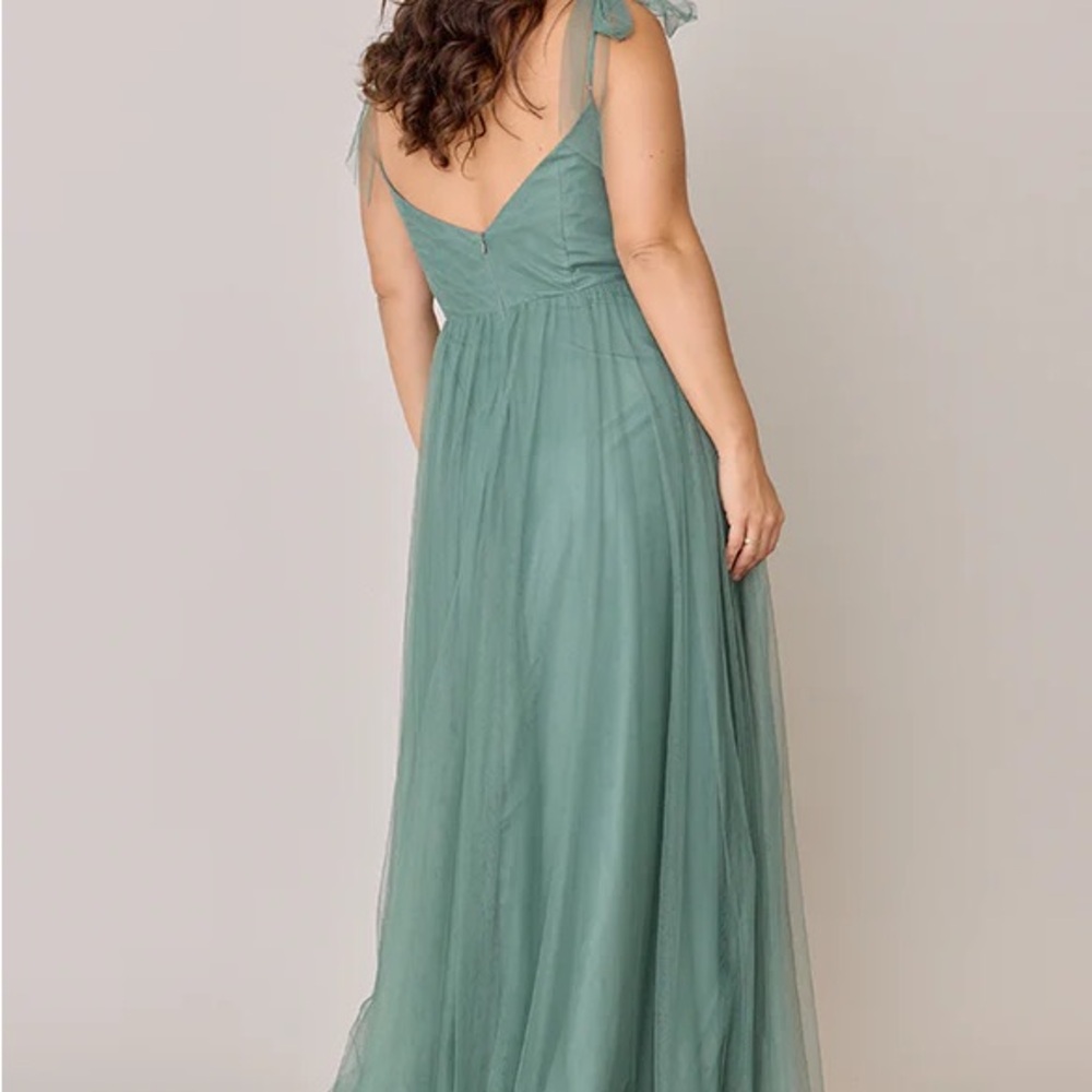 Revelry Serenity Tulle Bridesmaid Dress in Rosemary NWT